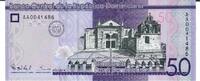 Dominikanische Republik 50 Pesos Oro Banknote Geldschein -
