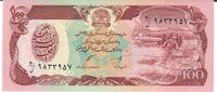 Afghanistan 100 Afghanis Banknote Geldschein -