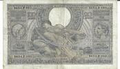 Belgien 100 Frank Banknote Geldschein -