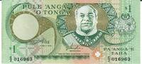 Tonga 1 Taha Banknote Geldschein -