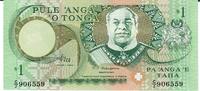 Tonga 1 Taha Banknote Geldschein -