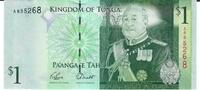 Tonga 1 Taha Banknote Geldschein -