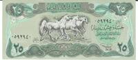 Irak 25 Dinars o.D.(1990) Banknote Geldschein unc 8.68 £ Tax included +  5.21 £ shipping