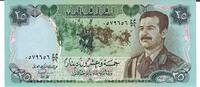 Irak 25 Dinars o.D.(1986) Banknote Geldschein unc 8.68 £ Tax included +  5.21 £ shipping