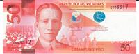 Philippinnen 50 Piso Banknote Geldschein -