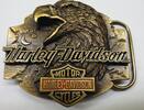 USA - Vereinigte Staaten v. Amerika Gürteschnalle Harley Davidson - Motor - Harmony Design -