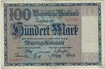 Deutschland Deutsches Reich 100 Mark Notgeldschein München Bayern -