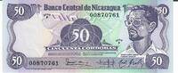 Nicaragua 50 Cordobas Banknote Geldscheine -