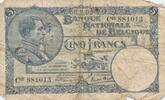 Belgien 5 Francs Geldschein Banknote -
