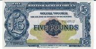 Großbritannien 5 Pounds Banknote Geldscheine Großbritannien Britisches Armee Geld 2nd Series -