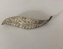 Antike Brosche Länge ca. 5,6 cm -