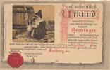 Freiburg AK ( Kartonart )der Herberge Hechinger 1910 -