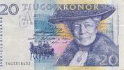Deutschland Deutsches Reich 20 Kronor 1991-1994 Geldschein Banknote Sver... 5.21 £ Tax included +  5.21 £ shipping
