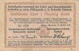 Deutsches Reich Deutschland 1 Goldpfennig Notgeld, Schwäbisch Gmünd (Württemberg) -