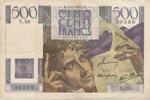 Frankreich 500 Francs V.38 -