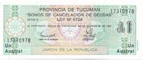 Argentinien/Tucuman 1 Austral -