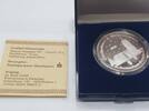 Deutschland BRD Oberhuasen Weihnachtstaler 999er Silber, St. Barbarakirche Königshardt Medaille , 999er  Feinsilber 1992 PP (gekapselt)