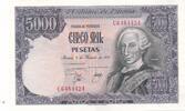 Spanien 5000 Pesetas El Banco de Espana -
