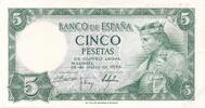 Spanien 5 Pesetas Banco De Espana -