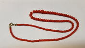 Feine Korallenkette Koralle Korallencollier Korallenschmuck -