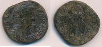 Römische Kaiserzeit Faustina I. 140 - 143 n.Chr., Maior Sestertius Aeternitas -