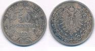Kaiserreich 50 Pfennig Prägung " B " -