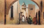 Tunesien AK bizerte Rue des Armuriers بنزرت, Binzart um 1910 -