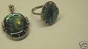 Ring Silberring 925er Silber u Anhänger Silberanhänger -