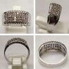 Edler Goldring Ring 585er Weißgold Brillanten 0,60 Ct -
