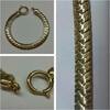 schönes Armband vergoldet Double 20 cm -
