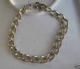 Massiv Armband Silberarmband 835er Silber Panzerarmband -