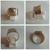 Breiter Silberring 925er Silber Ring Silberschmuck auch zum gravieren -