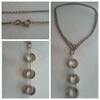 Besondere Kette mit langem Anhänger 925er Silber Silberschmuck Silberkette -