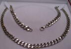 Silberkette 925er Silber Panzerkette Silberschmuck Halsschmuck -
