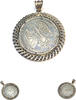 Silbermünze Ludwig van Beethoven 1770-1827 835 er Silber Münze Anhänger BRD 1970 -