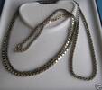 Lange Venezianer Silberkette 835er Silber Silbercollier Kette -