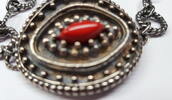 Armband PL Pierre Lang mit synthetischer Koralle Barbara Becker OVP. 149 € -