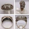 Ausgefaller Silberring 925er Silber Ring -