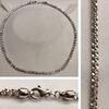 Wunderschöne Silberkette 925er Silber Collier Kette Silberschmuck Silbercollier -