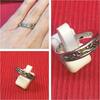 Schöner Pierre Lang Ring 61 Modeschmuck PL -