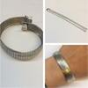 Armband 835er Silber wundervolles Design Silberarmband Silberschmuck -