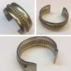 Breiter Silberarmreif Silber Armreif Silberschmuck silver unten offen -