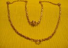 Silberkette 835er Silber mit 5 Kugeln -