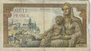 Frankreich 1000 Francs DÉESSE DÉMÉTER/24.9.1942 -