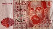 Spanien 2000 Pesetas -