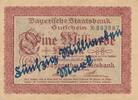 Deutsches Reich Deutschland Weimarer Republik 50 Milliarden Mark Notgeld, Bayerische Staatsbank, Bayern, München -