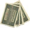 Deutschland 10 Mark 17 x fortlaufende Nummer, KN 7stellig mit rotem Udr.-Best.: H -