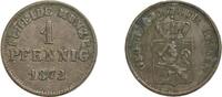 Altdeutschland/ Hessen 1 Pfennig -