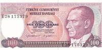 Türkei Türkiye 100 Lira 7. Emisyon 100 Türk Lirasi 2. Tertip -