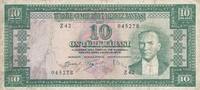 Türkei Türkiye 10 Lira On Türk Lirasi Banknote, 5. Emisyon 5. Tertip -